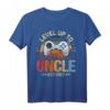 Lustiges Onkel T-Shirt mit Level-Up Design, Est. 2022 - Perfekt für Baby-Feiern & Familienanlässe