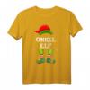 Onkel Elf Shirt Familien Weihnachten Geschenk - Lustiges Elf Partnerlook Outfit für Männer, Jungs und Kinder
