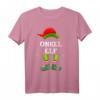 Onkel Elf Shirt Familien Weihnachten Geschenk - Lustiges Elf Partnerlook Outfit für Männer, Jungs und Kinder