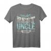 Geschenk Für Onkel: Bester Onkel Der Welt T-Shirt - Lustiges Geschenk mit Humor für Geburtstag & besondere Anlässe