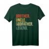 Herren Lustiges Onkel & Patenvater T-Shirt - Legendäres Fun Geschenk für den besten Paten & Onkel