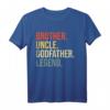 Herren Lustiges Onkel & Patenvater T-Shirt - Legendäres Fun Geschenk für den besten Paten & Onkel