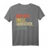 Herren Lustiges Onkel & Patenvater T-Shirt - Legendäres Fun Geschenk für den besten Paten & Onkel