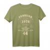 44. Geburtstag Geschenk Mann Mythos Legende Februar 1978 T-Shirt – Vintage Geburtstagsgeschenk für Männer, Väter, Opas & Onkel