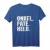 Onkel Pate Held T-Shirt – Geschenkidee für Paten, Neffen und Nichten zum Geburtstag, Weihnachten, Ostern & Namenstag