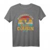 Befördert zum großen Cousin 2021 Vintage T-Shirt – Lustiges Geschenk für Cousins und Familienmitglieder