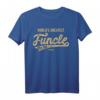 funcle T-Shirt World's Greatest - Lustiges Geschenk für Onkel, Familienabend Spaßshirt, perfekt zu Geburtstag, Weihnachten & Familienfeiern