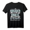 Herren Als Bruder geboren zum Onkel erkoren den Eid - Lustiges Patenonkel T-Shirt für Geburtstage & Weihnachten