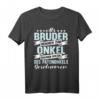 Herren Als Bruder geboren zum Onkel erkoren den Eid - Lustiges Patenonkel T-Shirt für Geburtstage & Weihnachten