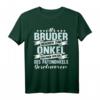 Herren Als Bruder geboren zum Onkel erkoren den Eid - Lustiges Patenonkel T-Shirt für Geburtstage & Weihnachten