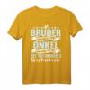 Herren Als Bruder geboren zum Onkel erkoren den Eid - Lustiges Patenonkel T-Shirt für Geburtstage & Weihnachten