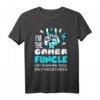 Herren I'm The Gamer Funcle T-Shirt - Lustiges Onkel Geschenk für Gamer, Trendiges Gaming T-Shirt für Coole Onkel