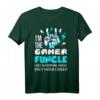 Herren I'm The Gamer Funcle T-Shirt - Lustiges Onkel Geschenk für Gamer, Trendiges Gaming T-Shirt für Coole Onkel