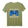 Herren Level Onkel freigeschaltet - Neues Onkel Geschenk T-Shirt für Babypartys & Schwangerschaftsankündigungen