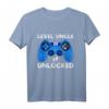 Herren Level Onkel freigeschaltet - Neues Onkel Geschenk T-Shirt für Babypartys & Schwangerschaftsankündigungen