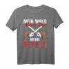 Forstwirt und Waldarbeiter mit Motorsäge T-Shirt - Lustiges Geschenk für Waldprofis, Männer & Freunde