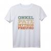 Onkel Pate Held Freund T-Shirt – Perfektes Geschenk für Patenonkel zu Taufe, Geburtstag, Weihnachten und Firmung