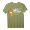 Druncle - Like A Normal Uncle Only Drunker Bier Onkel T-Shirt - Lustiges Geschenk für Bierliebhaber und Onkel zum Geburtstag
