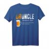 Druncle - Like A Normal Uncle Only Drunker Bier Onkel T-Shirt - Lustiges Geschenk für Bierliebhaber und Onkel zum Geburtstag