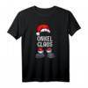 Onkel Claus Weihnachten Partnerlook Familien Weihnachtsmann T-Shirt – Lustiges Festtagsdesign für Familie & Freunde