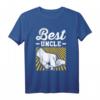 Bester Onkel T-Shirt - Lustiges Geschenk für Onkel zum Geburtstag, zur Geburt oder als Geschenkidee für coole Onkel