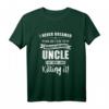Bester Onkel der Welt T-Shirt – Lustiges Geschenk für Weihnachten & Geburtstag von Nichte oder Neffe