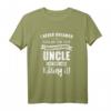 Bester Onkel der Welt T-Shirt – Lustiges Geschenk für Weihnachten & Geburtstag von Nichte oder Neffe