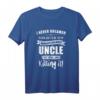 Bester Onkel der Welt T-Shirt – Lustiges Geschenk für Weihnachten & Geburtstag von Nichte oder Neffe