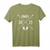 Onkel 2021 T-Shirt - Stolzes Geschenk für Familienmitglieder, die sich auf die Geburt freuen und die Familie unterstützen