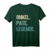 Onkel Pate Legende Firmung Patenonkel T-Shirt – Lustiges Geschenk für Patenkinder, Neffe, Nichte zu Taufe, Firmung, Geburtstag oder Weihnachten