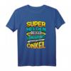 Lustiges Onkel T-Shirt Geschenkidee für den super Uncle – Perfektes Geschenk zu Weihnachten, Geburtstag & Valentinstag für coole junge Onkel