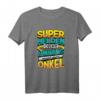Lustiges Onkel T-Shirt Geschenkidee für den super Uncle – Perfektes Geschenk zu Weihnachten, Geburtstag & Valentinstag für coole junge Onkel