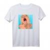 Ja Daddy? Sexy Comic T-Shirt mit nackter Frau - Provokantes Dominanz Motiv für Männer, klassisch geschnitten, doppelt genähter Saum