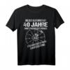 Lustiges HapDeer T-Shirt für Mann und Frau mit Oldtimer Plakette – Perfektes Geschenk für 40 Jahre & Oldtimer Fans