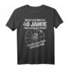 Lustiges HapDeer T-Shirt für Mann und Frau mit Oldtimer Plakette – Perfektes Geschenk für 40 Jahre & Oldtimer Fans