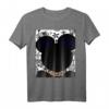 HapDeer T-Shirt mit coolem Black Bear Design und Bandana Hintergrund – Perfekt für Männer zum Jubiläum