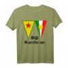 Biji Kurdistan T-Shirt, Newroz & Rojava Unterstützung, YPG/YPJ Kurdistan T-Shirt für Festivals, Politik & Kultur