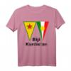 Biji Kurdistan T-Shirt, Newroz & Rojava Unterstützung, YPG/YPJ Kurdistan T-Shirt für Festivals, Politik & Kultur