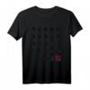 Koreanische Alphabet Hangul Matrix T-Shirt – Perfekt für Kpop Fans & Koreanisch Lernende