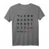 Koreanische Alphabet Hangul Matrix T-Shirt – Perfekt für Kpop Fans & Koreanisch Lernende