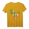 Gigantosaurus Kinder T-Shirt mit 4 Jungen Dinosauriern – Klassisch geschnitten, langlebig, perfekt für kleine Dinosaurier-Fans