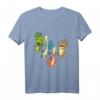 Gigantosaurus Kinder T-Shirt mit 4 Jungen Dinosauriern – Klassisch geschnitten, langlebig, perfekt für kleine Dinosaurier-Fans