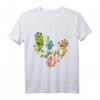 Gigantosaurus Kinder T-Shirt mit 4 Jungen Dinosauriern – Klassisch geschnitten, langlebig, perfekt für kleine Dinosaurier-Fans