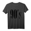 90er Jahre Party Outfit & T-Shirt – Witziges Retro Kostüm für Karneval, Fasching, Rave & 90er Disko Party