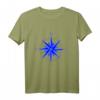Schiff Segeln Segelboot Kapitän Skipper Windrose Kompass T-Shirt – Perfektes Geschenk für Segler, Kapitäne & Wassersportler