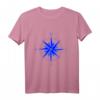 Schiff Segeln Segelboot Kapitän Skipper Windrose Kompass T-Shirt – Perfektes Geschenk für Segler, Kapitäne & Wassersportler