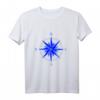 Schiff Segeln Segelboot Kapitän Skipper Windrose Kompass T-Shirt – Perfektes Geschenk für Segler, Kapitäne & Wassersportler