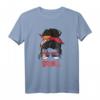 Serbien T-Shirt für Damen mit serbischer Flagge – Süßes Geschenk für Mädchen, Mutter und Serbien-Fans