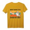 Bester Shih Tzu Dad aller Zeiten T-Shirt – Lustiges Tiergeschenk für Shih Tzu Liebhaber, Väter & Hundehalter