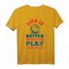 Life Is Better When You Play Basketball T-Shirt - Lustiges Geschenk für Basketballspieler, Trainer & Mannschaften